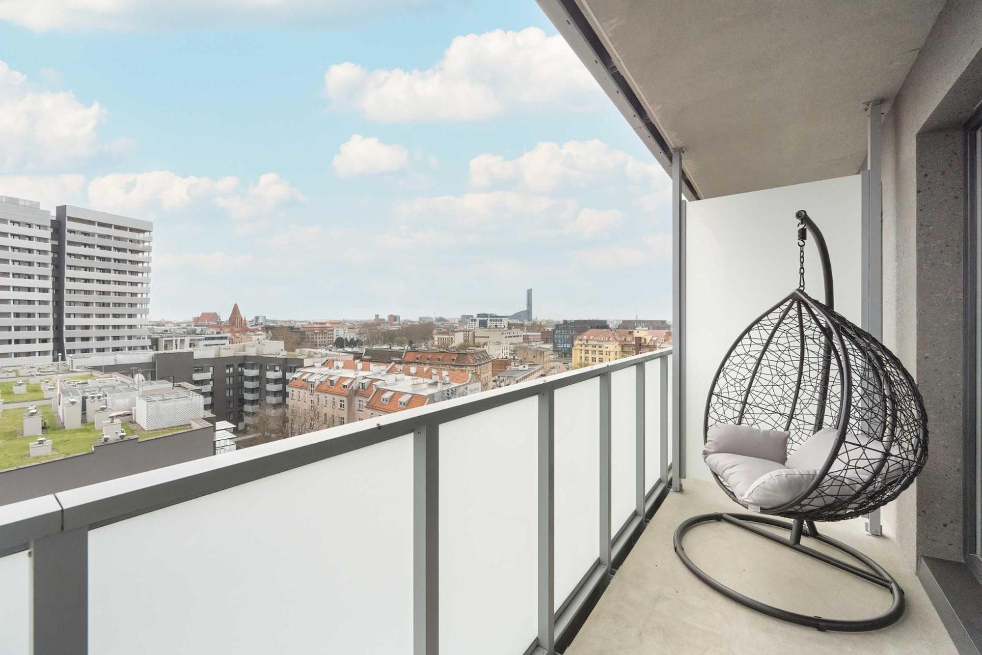 Old Town River With Balcony & Parking By Renters Wrocław